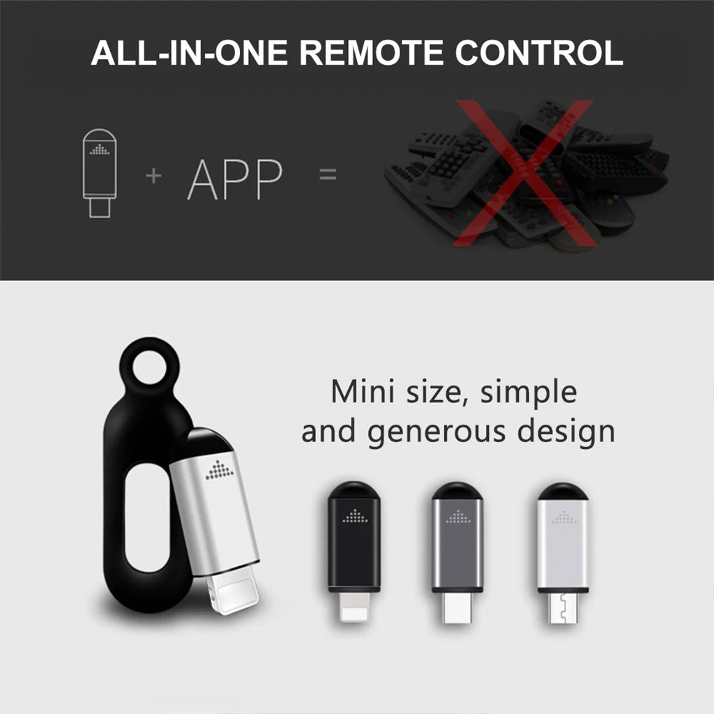 Mini Télécommande Smart infrarouge universel pour Smartphone – أداة للتحكم بالأجهزة الكهرومنزلية عن بعد