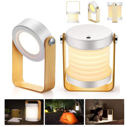 Lampe de Table Télescopique et Pliable 4 en 1 à intensité variable 3 niveaux تنزوت