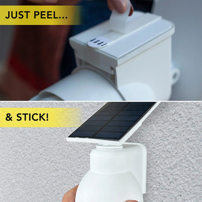 PACK X2 Fausse caméra et lampe solaire à détecteur de mouvement – مصباح ليلي على شكل كاميرة