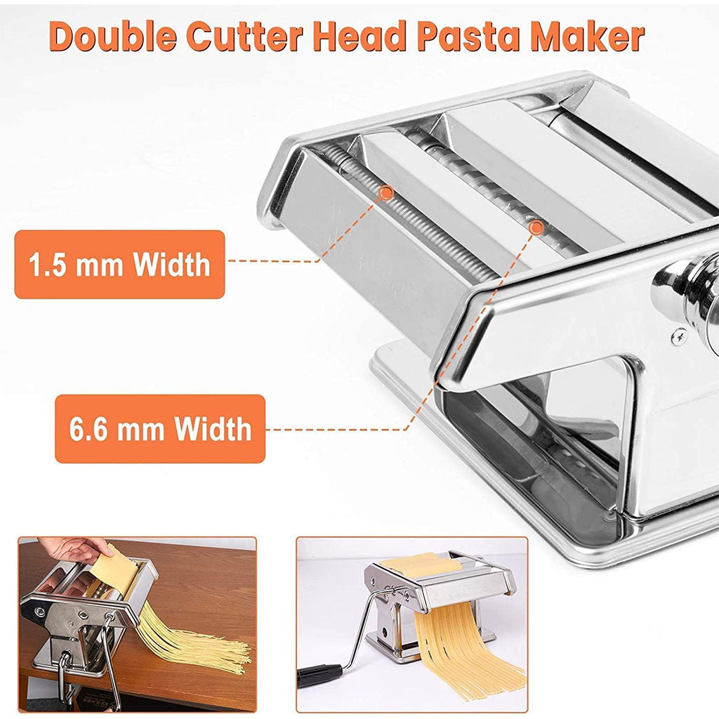 Machine À Pâtes et Nouilles Manuelle 3en1 Sonashi SPM-151 – ماكينة تحضير العجائن