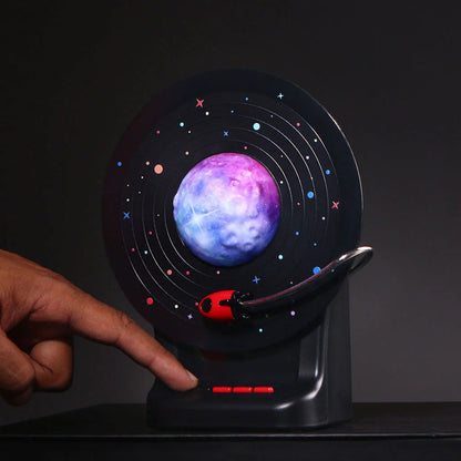 Haut Parleur Bluetooth avec lampe lunaire LED 3D à 7 couleurs réglables – مكبر صوت بلوتوث
