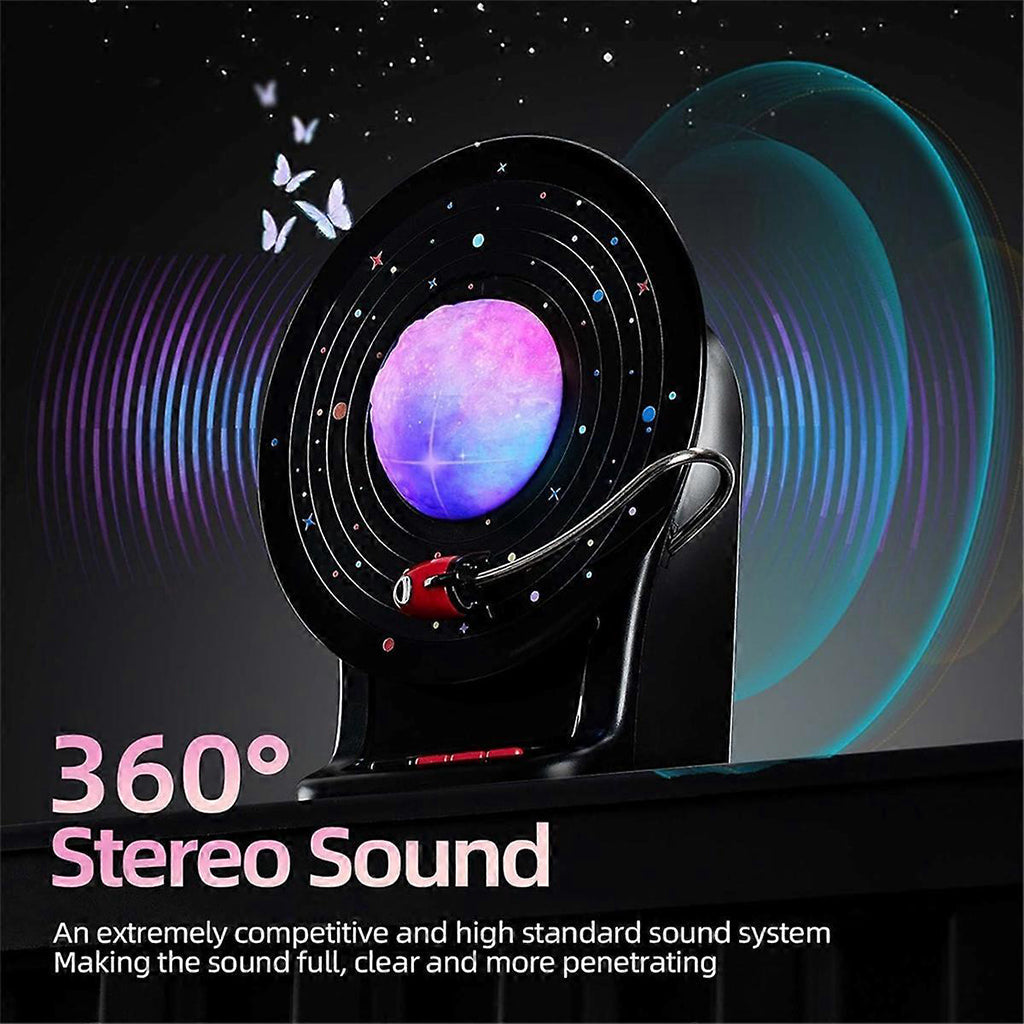 Haut Parleur Bluetooth avec lampe lunaire LED 3D à 7 couleurs réglables – مكبر صوت بلوتوث