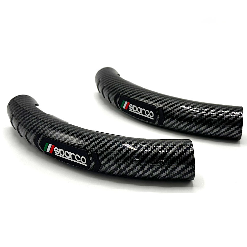 Couvre Volant Universel en Carbon Fiber 2Pcs