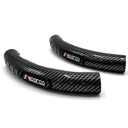Couvre Volant Universel en Carbon Fiber 2Pcs