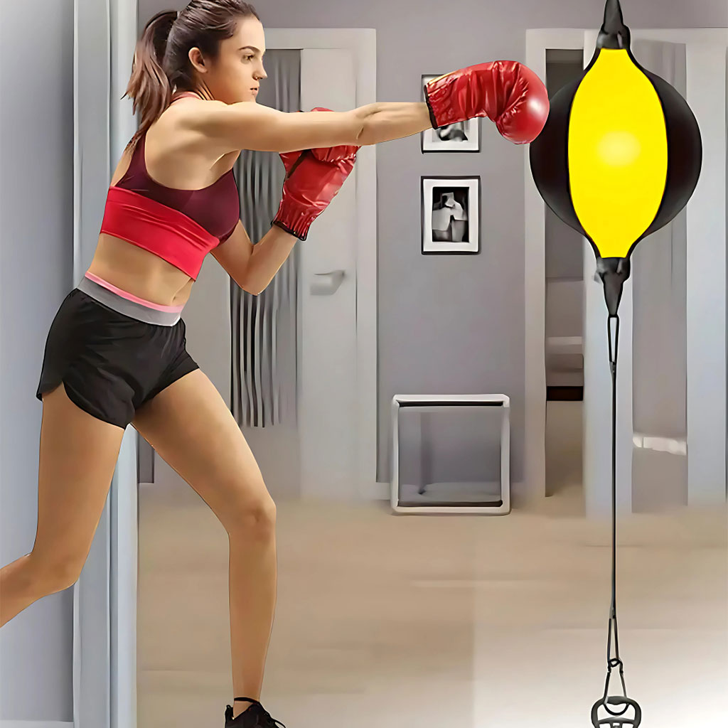 Ensemble Sac de Boxe Speed Bag SET 6Pcs pour l’entrainement à domicile – طقم كرة البوكس قابلة للإرتداد