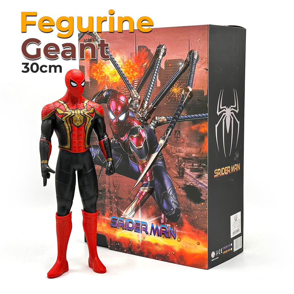 Figurine Géante Spider-Man 30 cm en PVC Le Super-Héros Mythique à Collectionner تنزوت