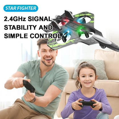 Avion Télécommandé F22 Quadricoptère – لعبة طائرة مع يد تحكم