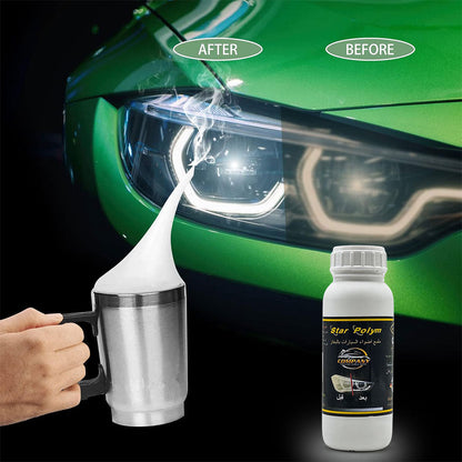 Polish Rénovateur pour Phares Nettoyage et Brillance Instantanée Capacité 1L – ملمع أضواء السيارات