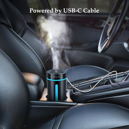 Humidificateur d'Air Ultrasonique Portable Rechargeable avec Lampe Ciel Étoilé 3en1 – مرطب جو قابل لإعادة الشحن