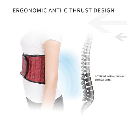 STARICARE Ceinture de décompression Gonflable avec 28 colonnes d’air et pompe- حزام شد الظهر قابل للنفخ