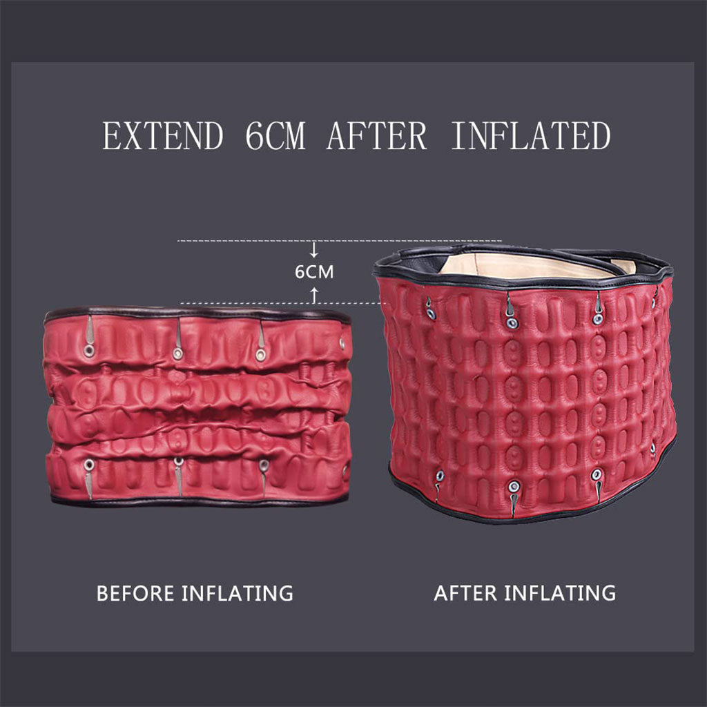 STARICARE Ceinture de décompression Gonflable avec 28 colonnes d’air et pompe- حزام شد الظهر قابل للنفخ