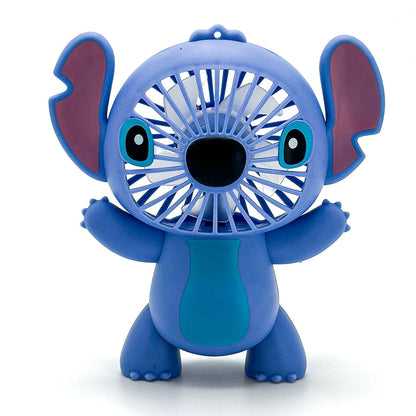 Mini Ventilateur USB Stitch – Design Mignon et Fonctionnel – مروحة محمولة