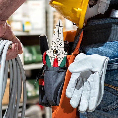 Pince à dénuder multifonction avec testeur de tension – أداة تجريد الأسلاك متعددة الوظائف