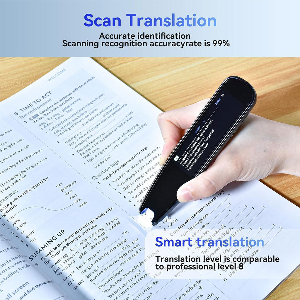 Stylo Traducteur de Langue 134 Traductions Vocales -قلم قارئ مترجم