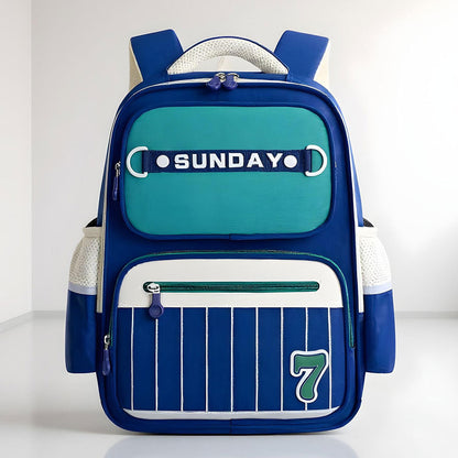 Sac à Dos Scolaire pour Enfants SUNDAY Bleu – حقيبة ظهر مدرسية للأطفال أزرق