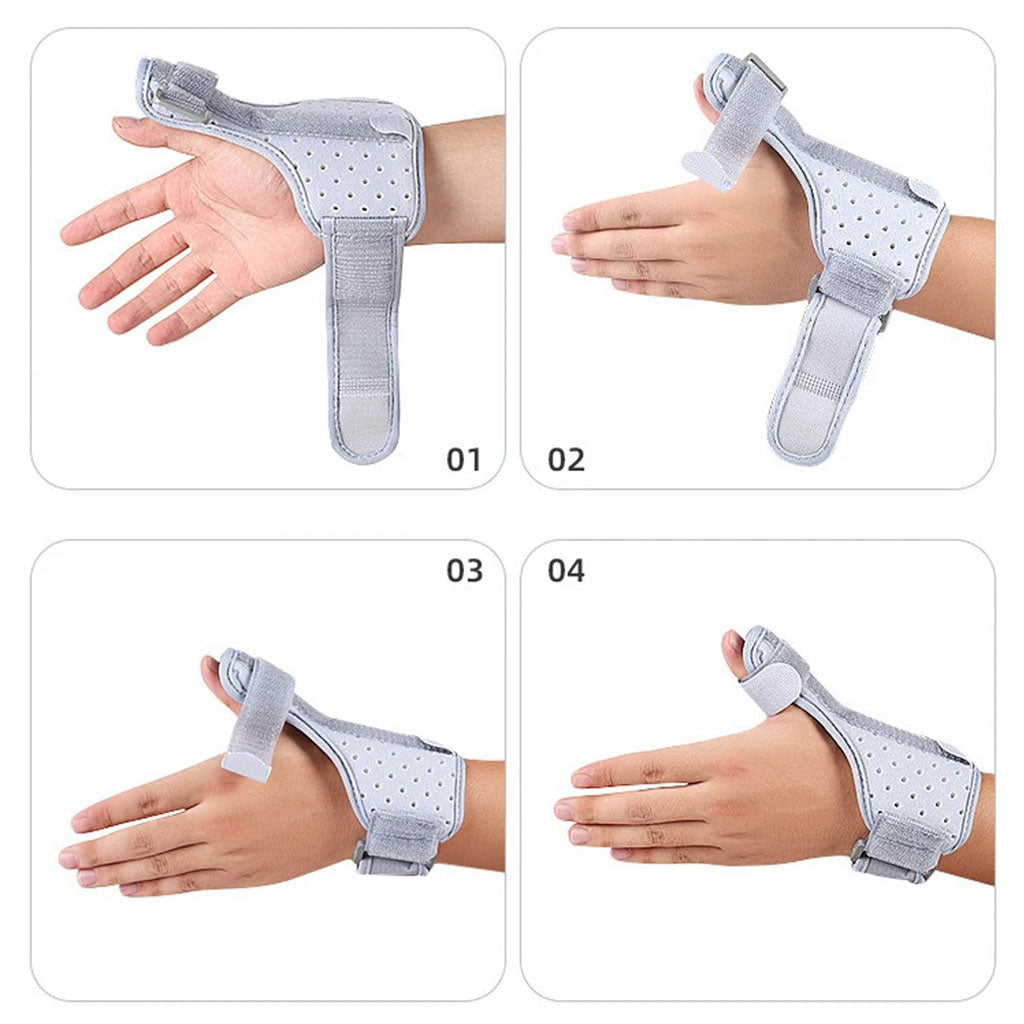 Attelle de Protection Réglable et Respirant pour le Pouce – ضمادة إصبع الكبير
