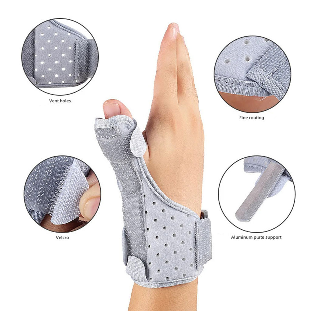 Attelle de Protection Réglable et Respirant pour le Pouce – ضمادة إصبع الكبير