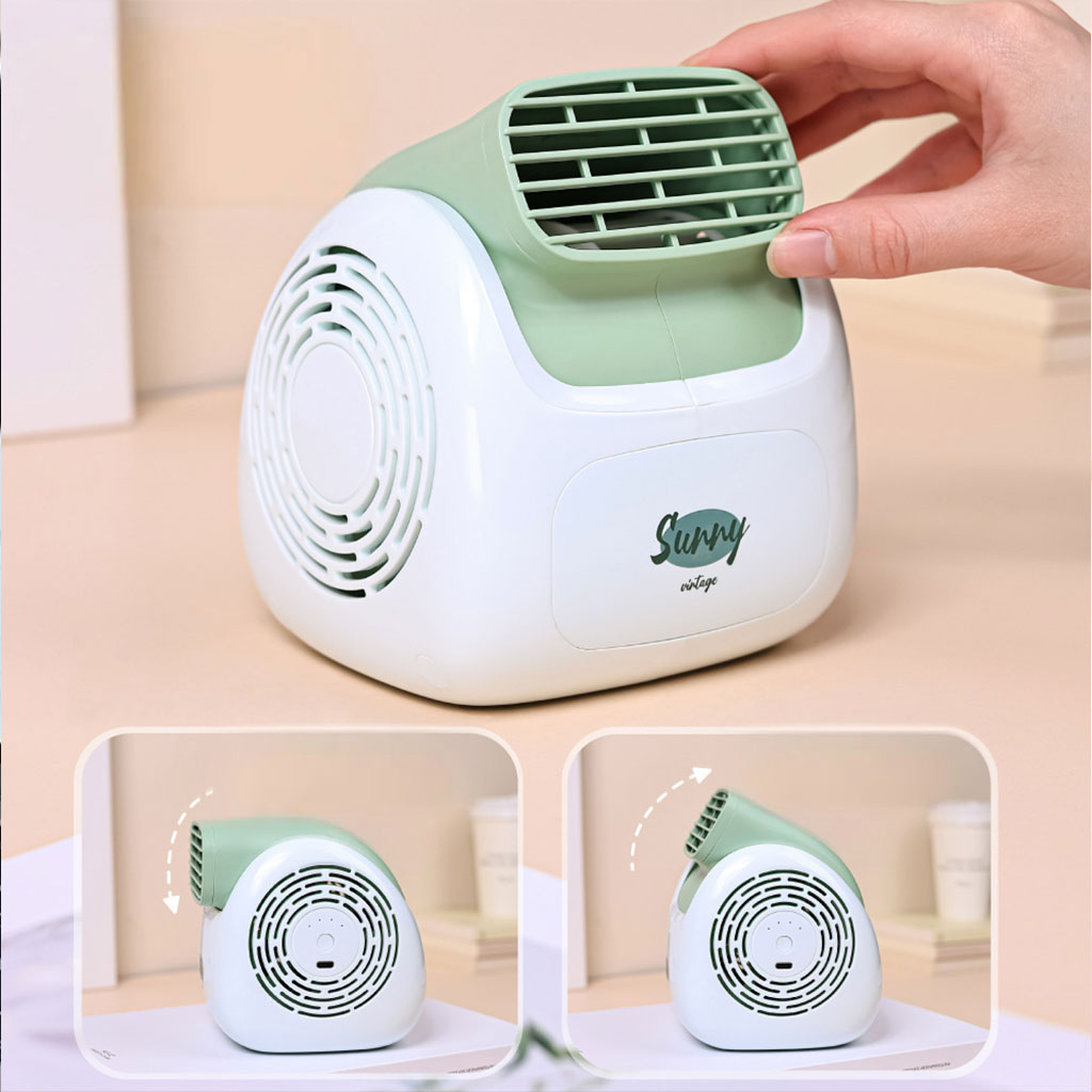 Sunny Climatiseur Portable Rechargeable Design Vintage – مبرد مكتب محمول
