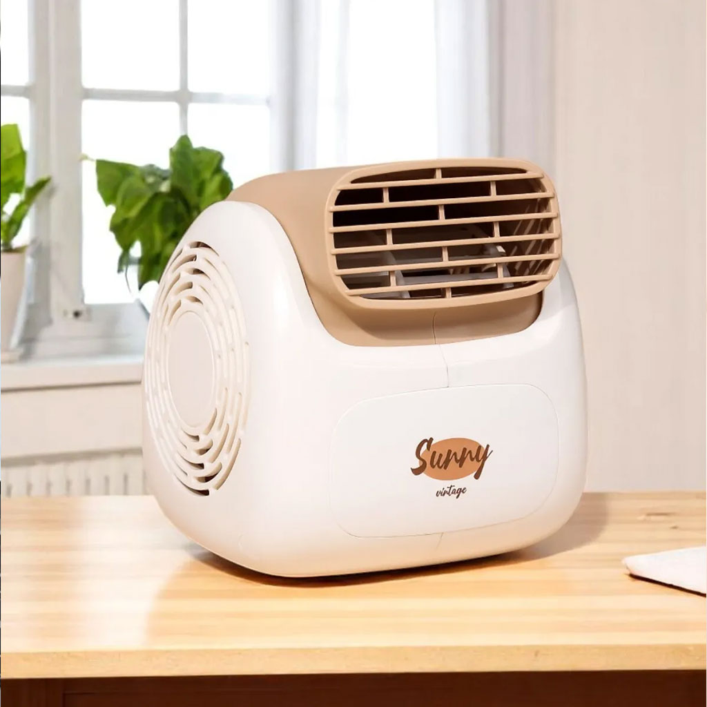 Sunny Climatiseur Portable Rechargeable Design Vintage – مبرد مكتب محمول