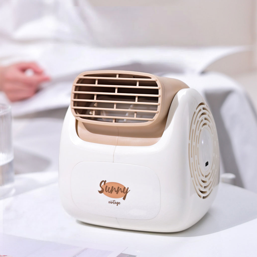 Sunny Climatiseur Portable Rechargeable Design Vintage – مبرد مكتب محمول
