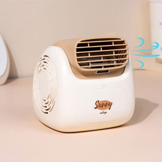 Sunny Climatiseur Portable Rechargeable Design Vintage – مبرد مكتب محمول تنزوت