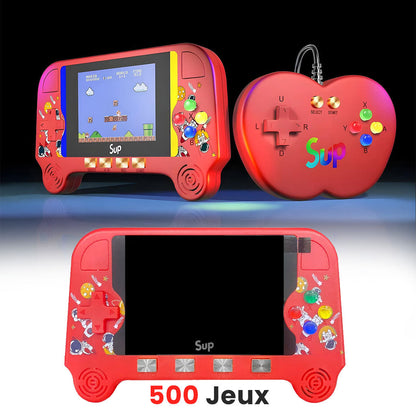 Console rétro Sup F3 avec 500 jeux inclus – جهاز ألعاب كلاسيكية تنزوت