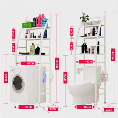 Étagère de rangement en métal à 3 couches pour Salle de Bain