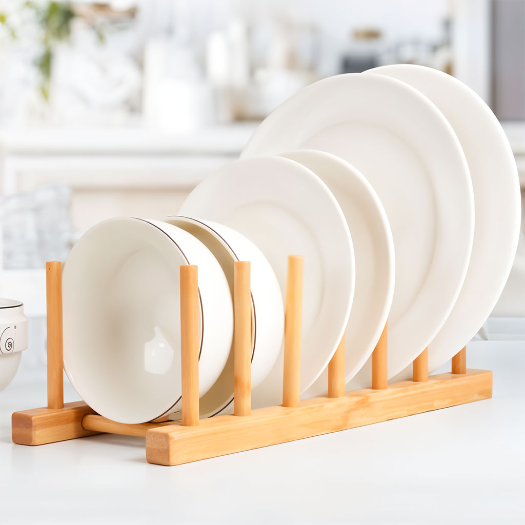 Egouttoir Range Assiette En Bambou تنزوت