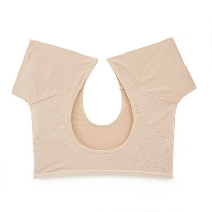 Coussinets de sudation en forme de t-shirt Réutilisables et lavables Pour les aisselles