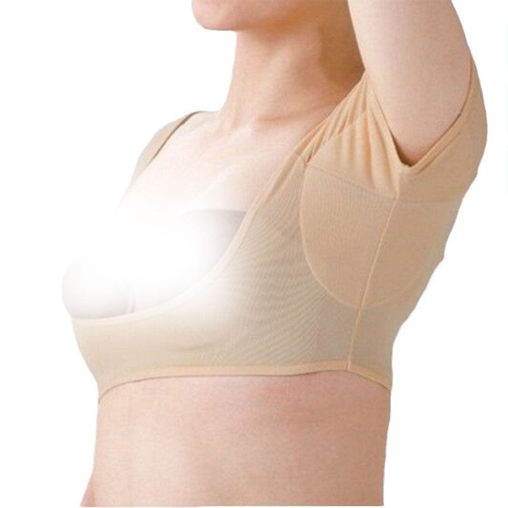Coussinets de sudation en forme de t-shirt Réutilisables et lavables Pour les aisselles