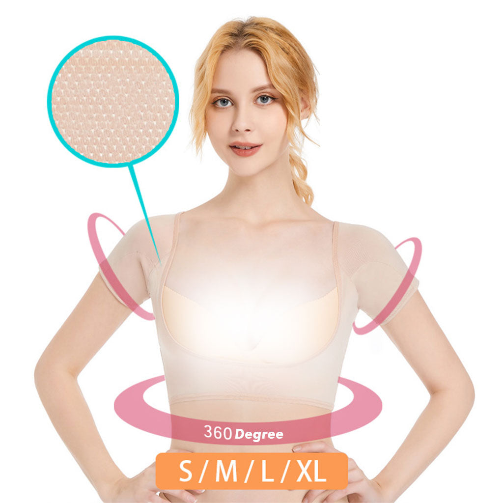 Coussinets de sudation en forme de t-shirt Réutilisables et lavables Pour les aisselles - وسادات عرق على شكل قميص قابلة لإعادة الاستخدام