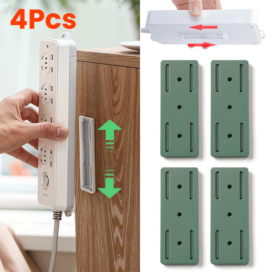 Ensemble de Support Mural sans Poinçon Auto-Adhésif 4PCS تنزوت