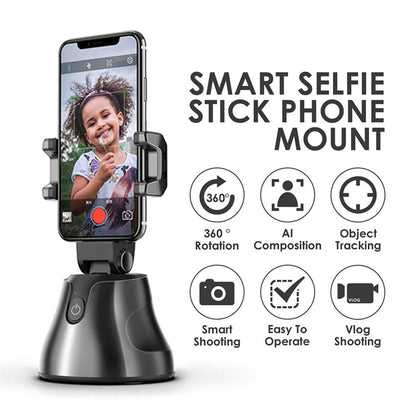 Support smartphone intelligente de suivi automatique 360 degrés