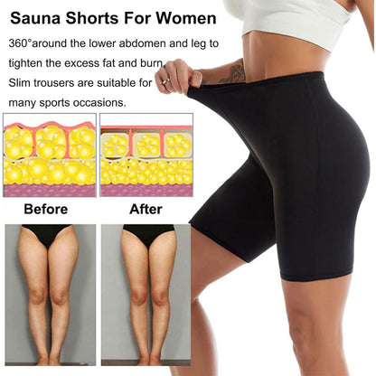 Leggings Sauna d’entraînement Taille Haute pour Femmes – شورت تعرق للنساء