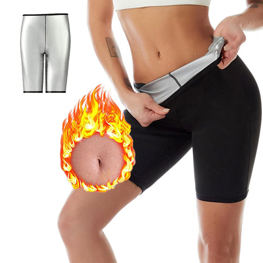 Leggings Sauna d’entraînement Taille Haute pour Femmes – شورت تعرق للنساء تنزوت