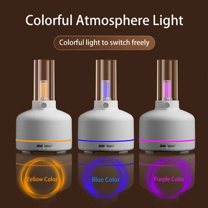 Humidificateur de style vintage avec aromathérapie et veilleuse USB T31 – معطر جو