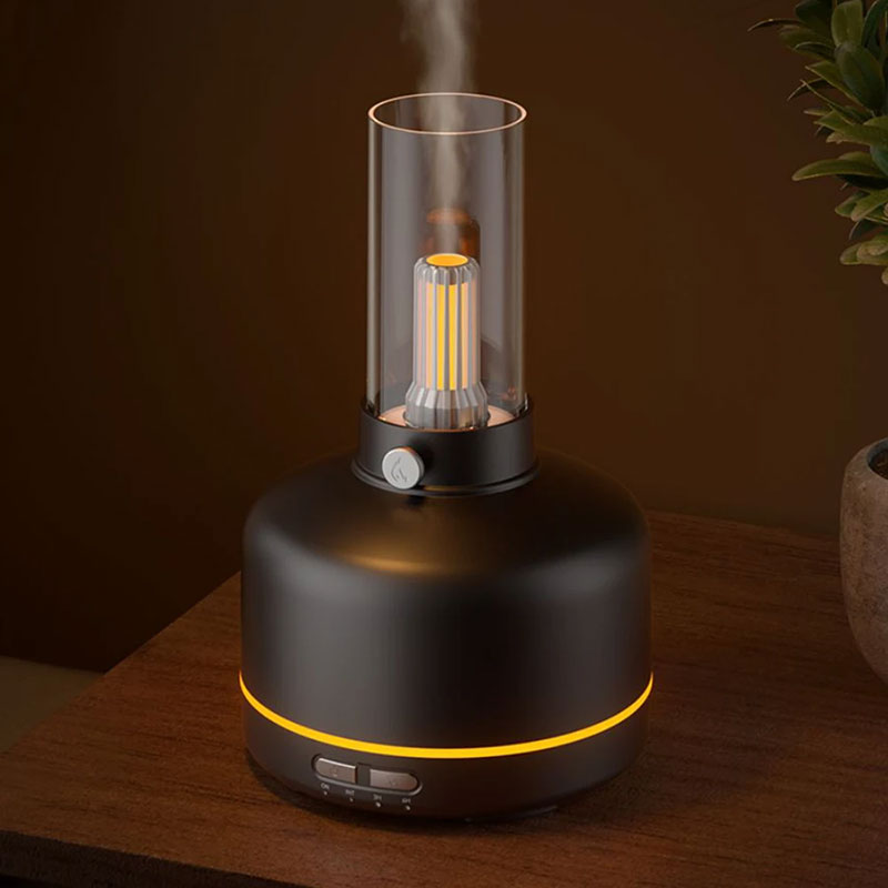 Humidificateur de style vintage avec aromathérapie et veilleuse USB T31 – معطر جو