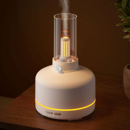Humidificateur de style vintage avec aromathérapie et veilleuse USB T31 – معطر جو