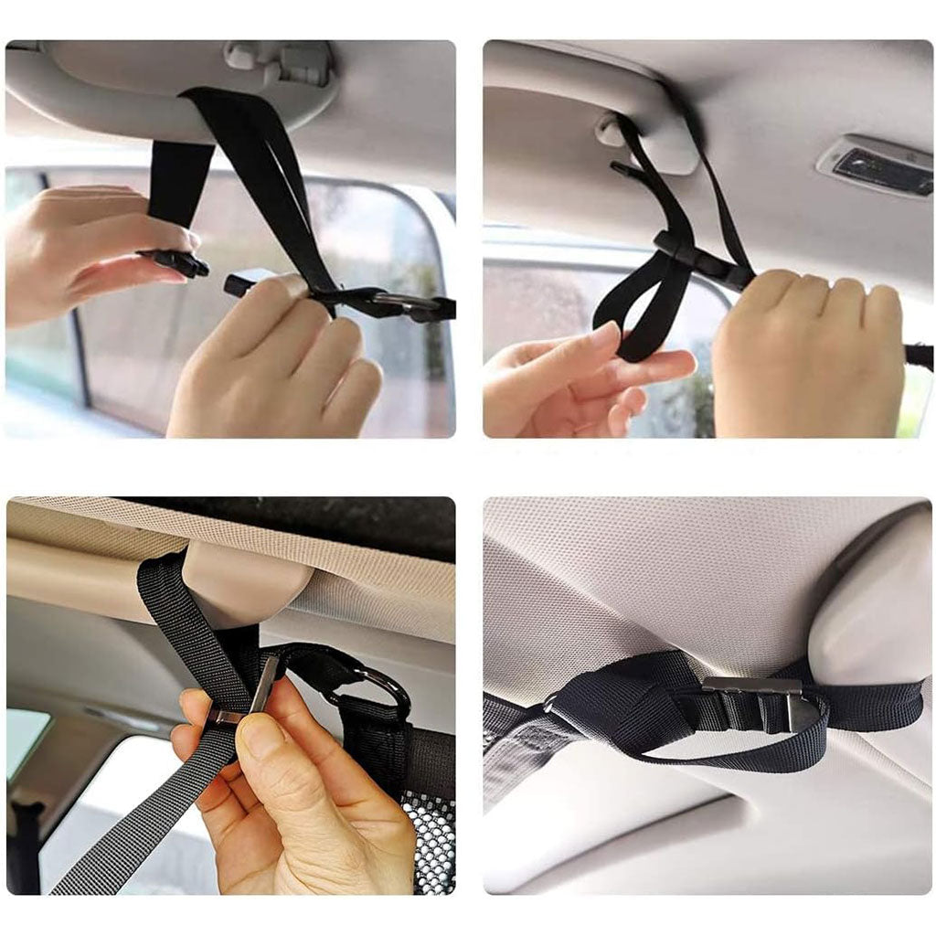 Filets de Rangement au Plafond de Voiture – منظم أغراض في سقف السيارة