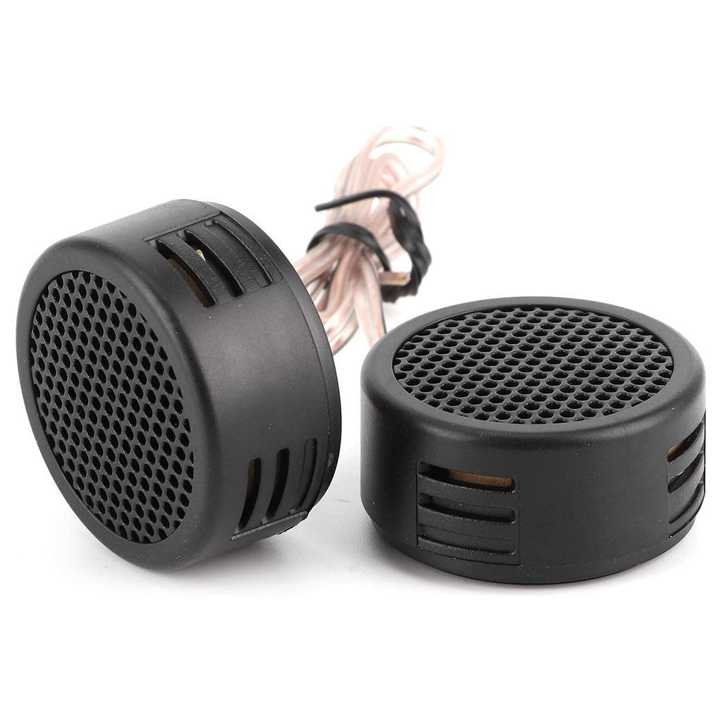 Haut-parleur tweeter noir pour voiture 12 V 500 W