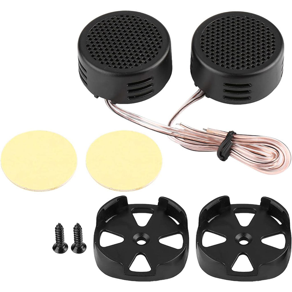 Haut-parleur tweeter noir pour voiture 12 V 500 W