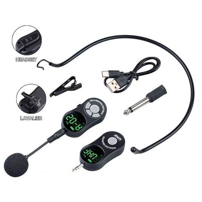 Microphone Lavalier Sans Fil Rechargeable TTD-820 – ميكروفون لاسلكي قابل للشحن