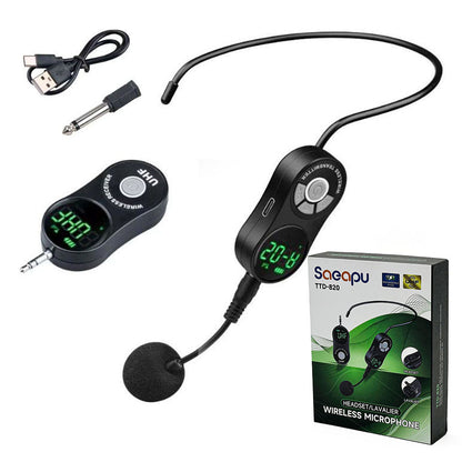 Microphone Lavalier Sans Fil Rechargeable TTD-820 – ميكروفون لاسلكي قابل للشحن تنزوت