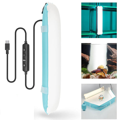 Tube LED Lumineux Gonflable 3000K-6500K facile à ranger – مصباح قابل للنفخ