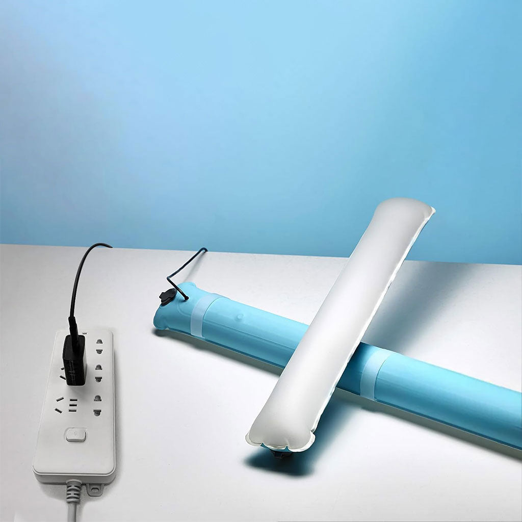Tube LED Lumineux Gonflable 3000K-6500K facile à ranger – مصباح قابل للنفخ