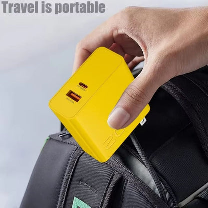 Chargeur Ultra Rapide USB PD 2 en 1 Type C 200W – شاحن سريع بقدرة 200 واط