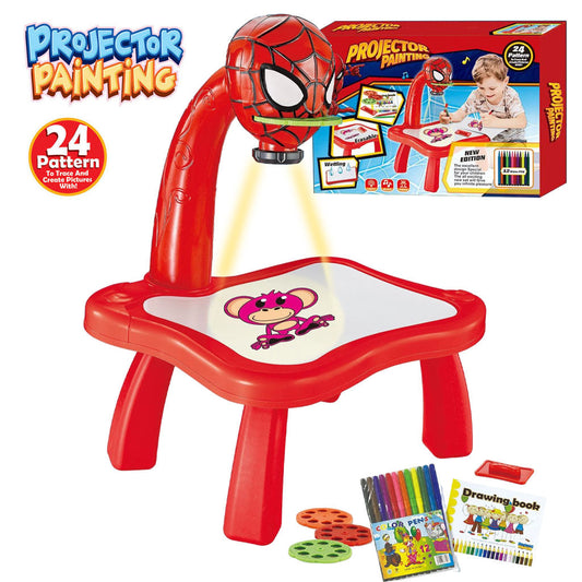 Table à dessin avec projecteur 24 images différentes – Planche à dessin -rouge تنزوت