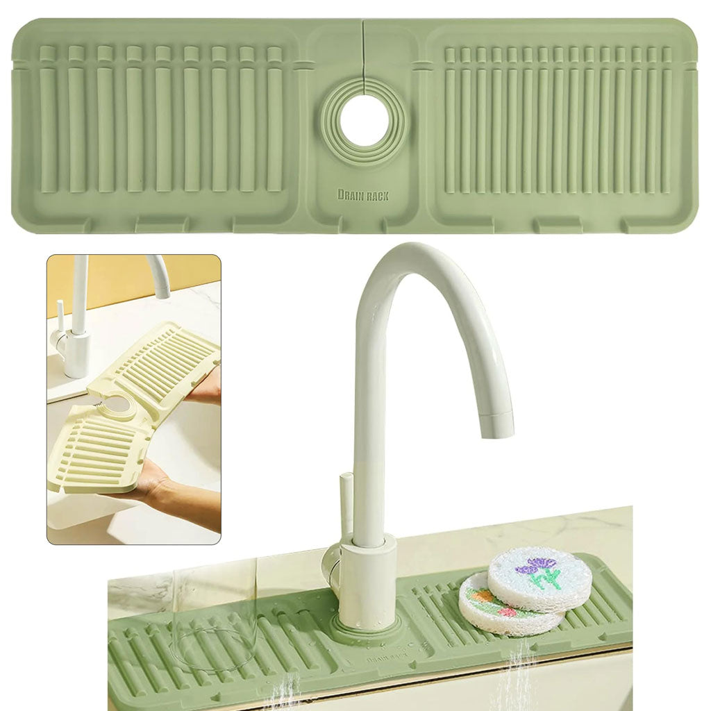 Tapis de drainage pour évier de cuisine et salle de bain تنزوت