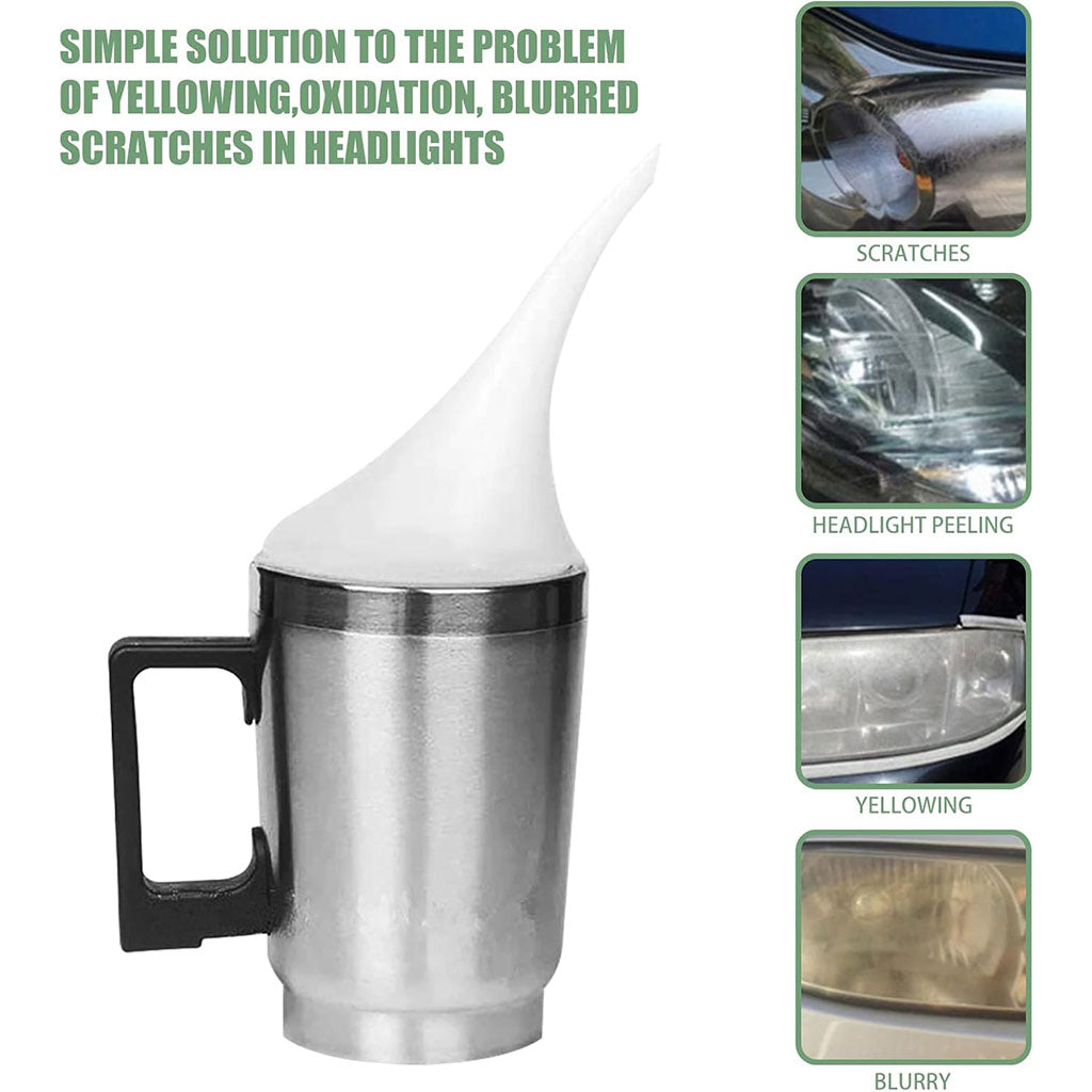 Tasse d’atomisation efficace pour la restauration de phares de voiture – جهاز تجديد كاشف الضوئي للسيارة