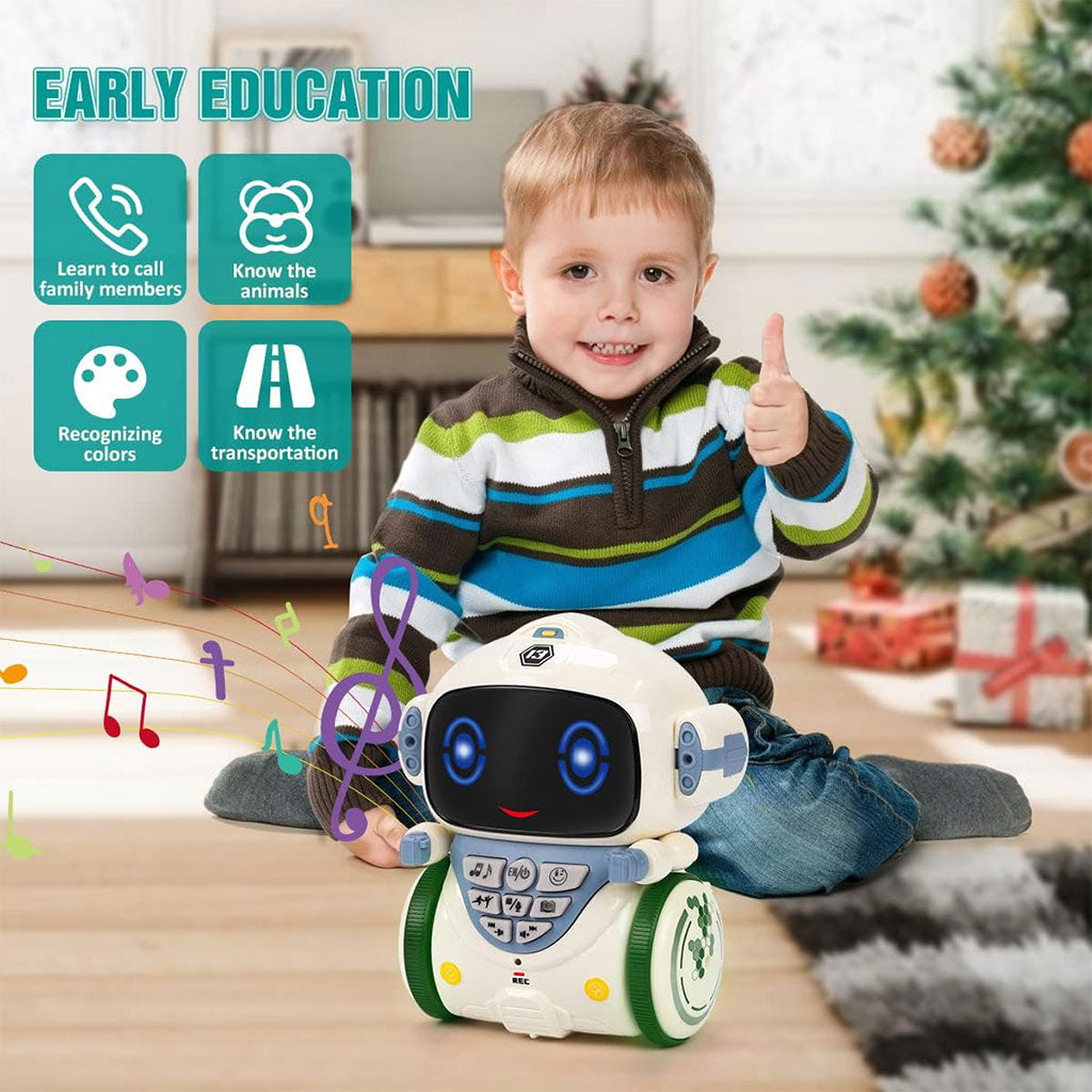 Robot interactif et intelligent pour enfants avec commande vocale – روبوت تعليمي للأطفال